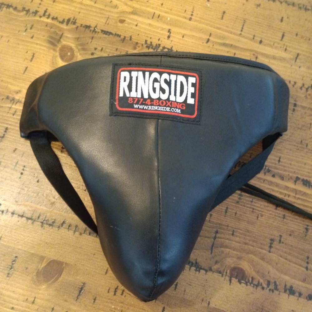 Ringside GAP3 Boxing Sparring Cup Groin Lower Abdominal Protector Black Large a7